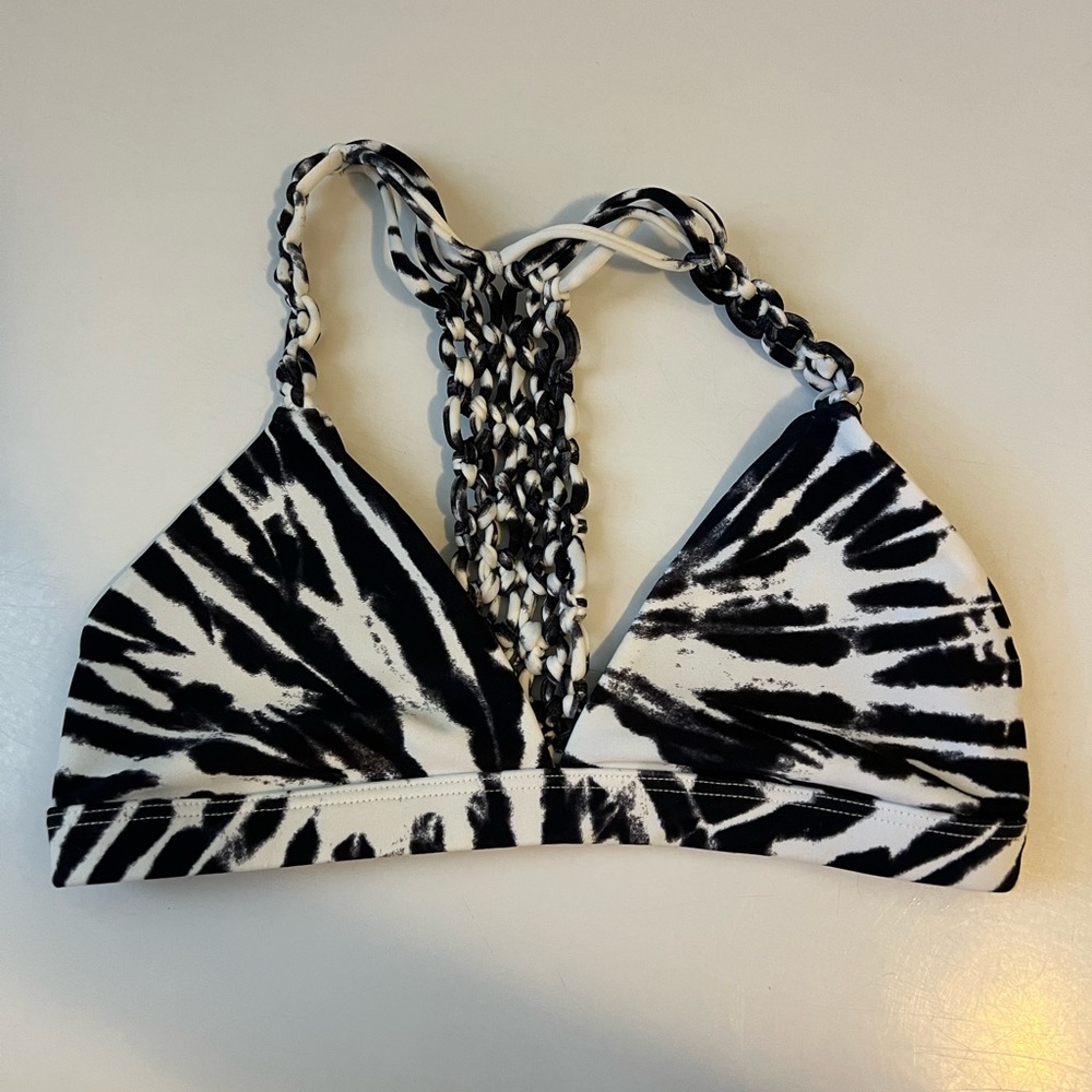 MIKOH tie dye bikini top